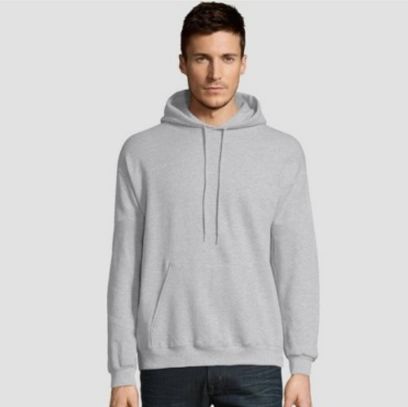 Hanes EcoSmart Fleece Pullover Hoodie - Picture 2 of 9